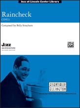 Raincheck Jazz Ensemble sheet music cover